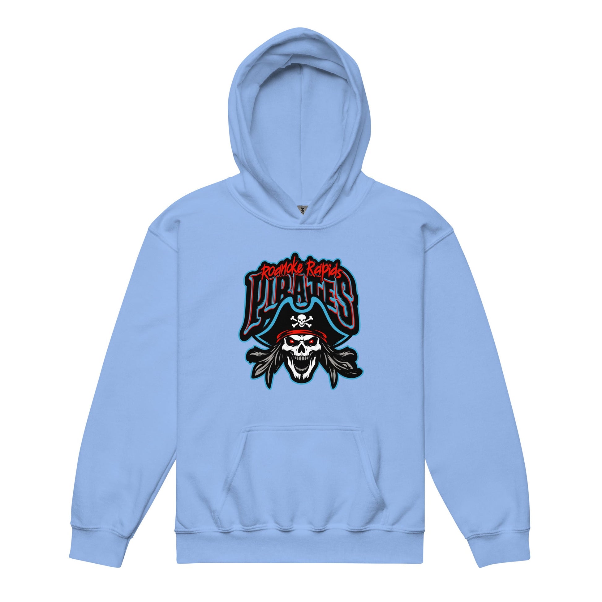 Classic | Youth Hoodie | Roanoke Rapids Pirates | Reaver Captain Logo