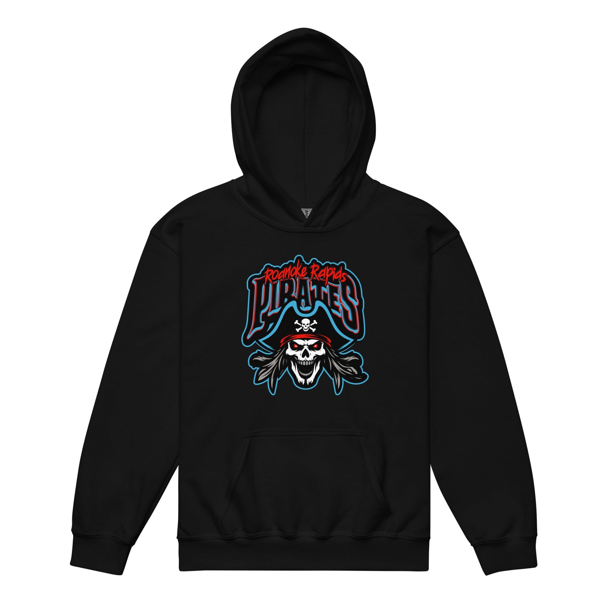Classic | Youth Hoodie | Roanoke Rapids Pirates | Reaver Captain Logo