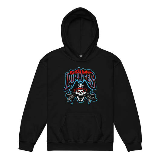 Classic | Youth Hoodie | Roanoke Rapids Pirates | Reaver Captain Logo
