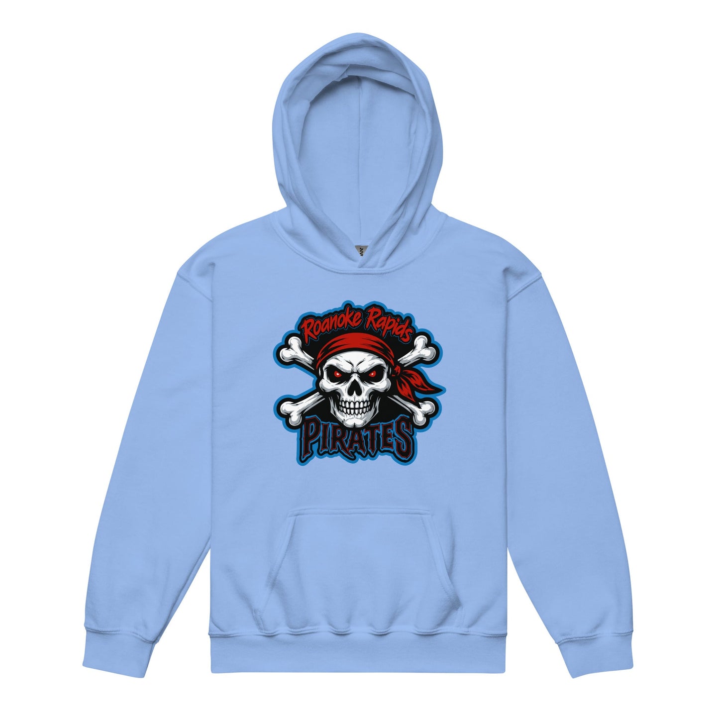 Classic | Youth Hoodie | Roanoke Rapids Pirates | River Raiders Logo