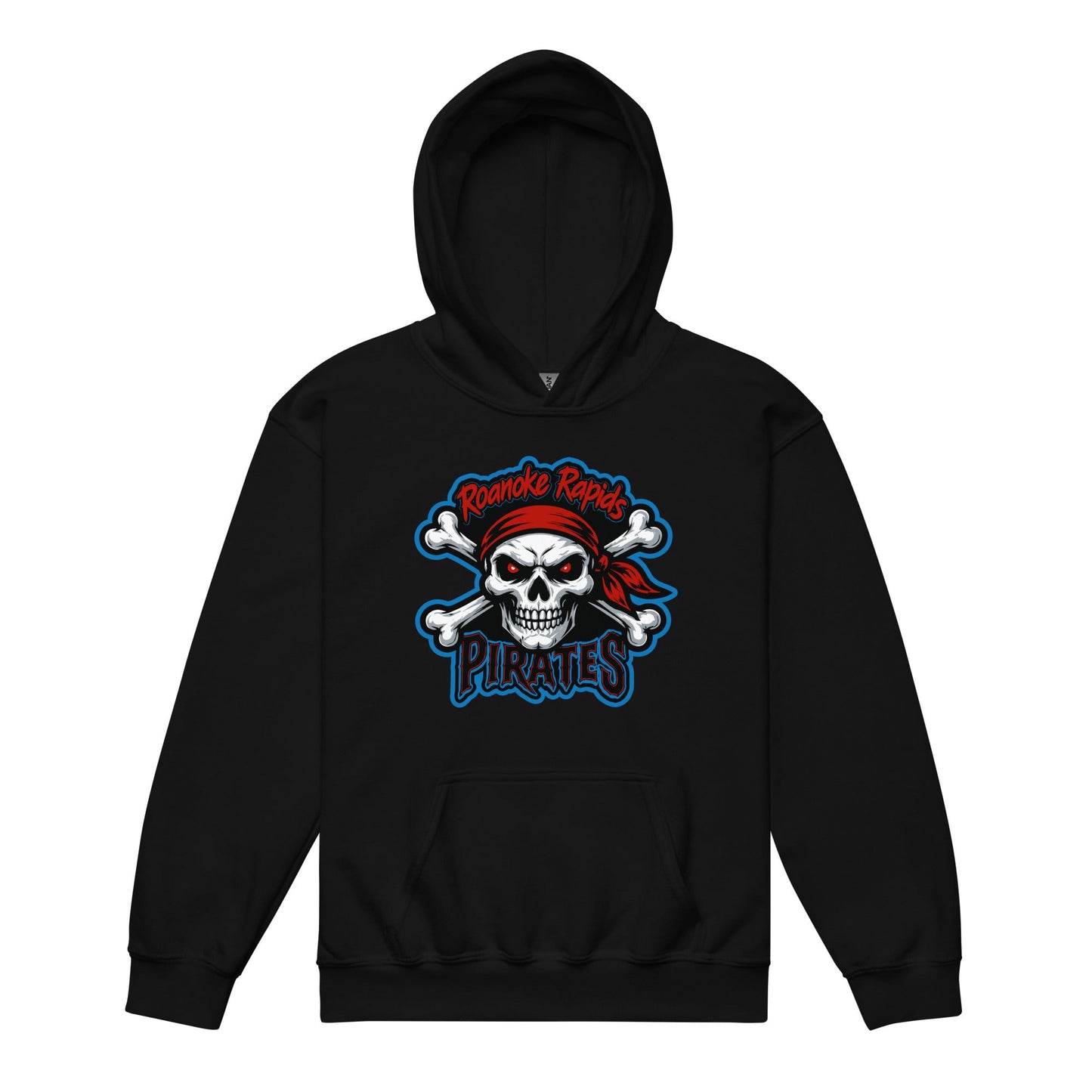 Classic | Youth Hoodie | Roanoke Rapids Pirates | River Raiders Logo