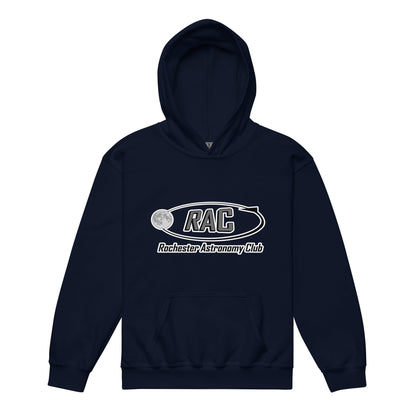 Classic | Youth Hoodie | Rochester Astronomy Club | Orbit Logo