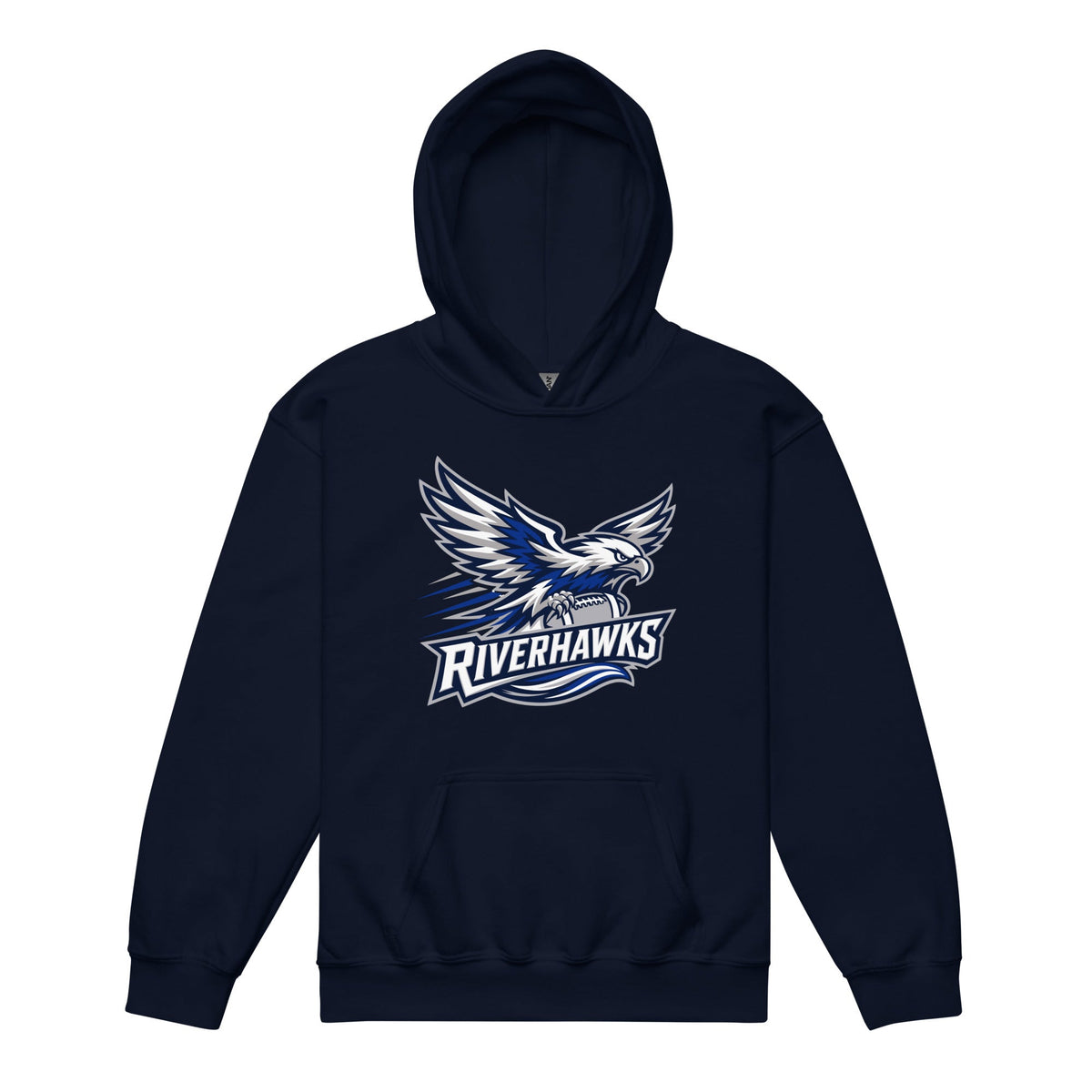 Classic | Youth Hoodie | Rochester Riverhawks | Crest Logo