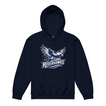 Classic | Youth Hoodie | Rochester Riverhawks | Crest Logo