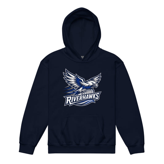 Classic | Youth Hoodie | Rochester Riverhawks | Crest Logo