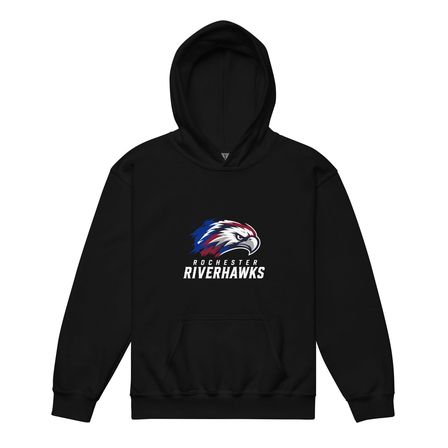 Classic | Youth Hoodie | Rochester Riverhawks | Emblem Logo