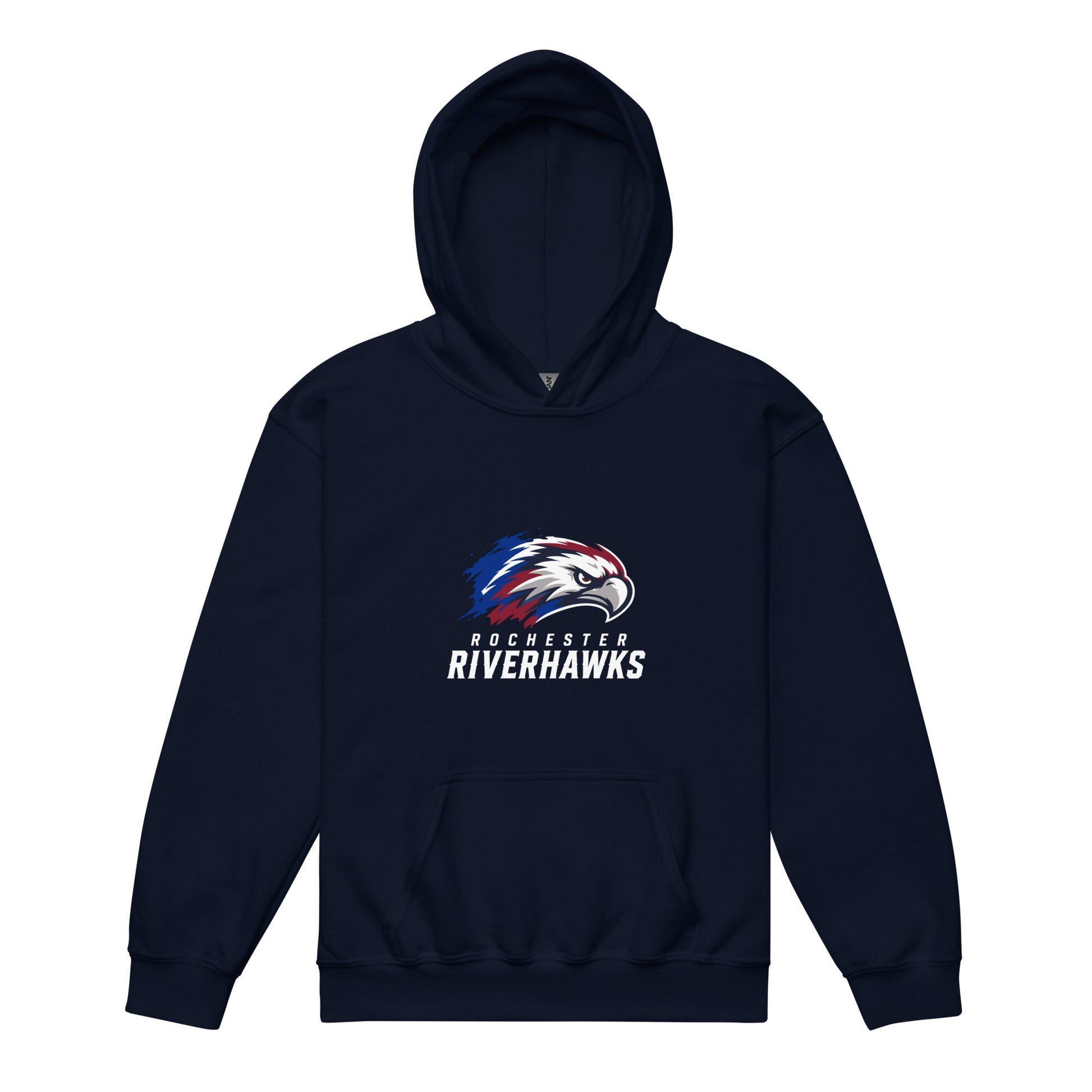 Classic | Youth Hoodie | Rochester Riverhawks | Emblem Logo