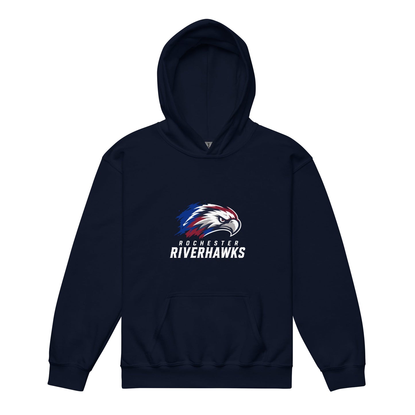 Classic | Youth Hoodie | Rochester Riverhawks | Emblem Logo