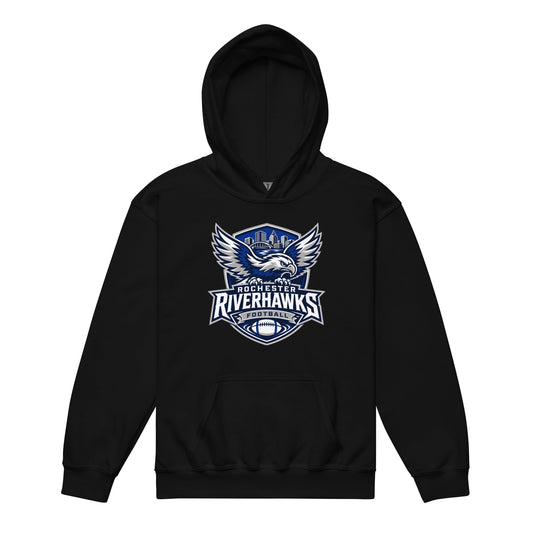 Classic | Youth Hoodie | Rochester Riverhawks | Shield Logo