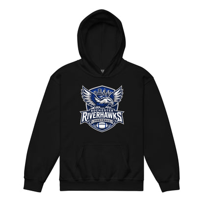 Classic | Youth Hoodie | Rochester Riverhawks | Shield Logo