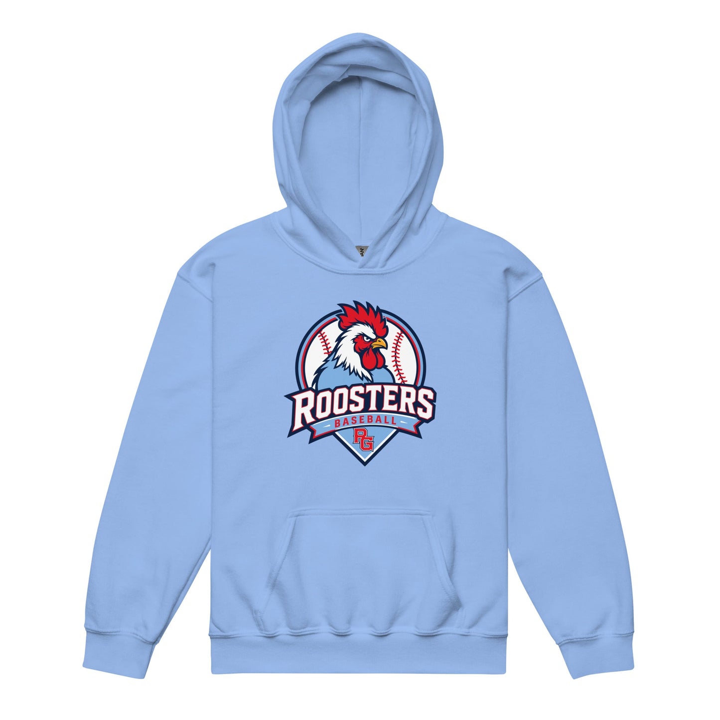 Classic | Youth Hoodie | Rooster Nation | Athletic Crest Logo