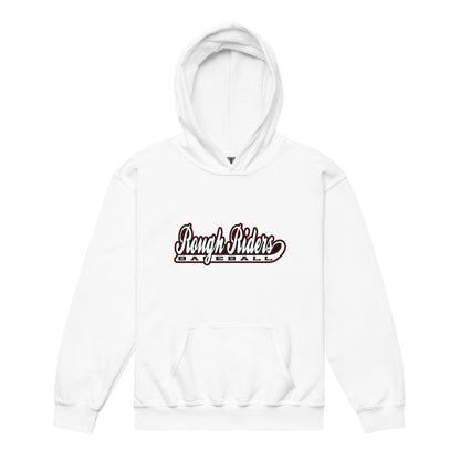 Classic | Youth Hoodie | Rough Riders | Baseball Script Logo