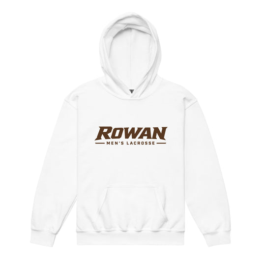 Classic | Youth Hoodie | Rowan Men’s Lacrosse | Modern Script Logo