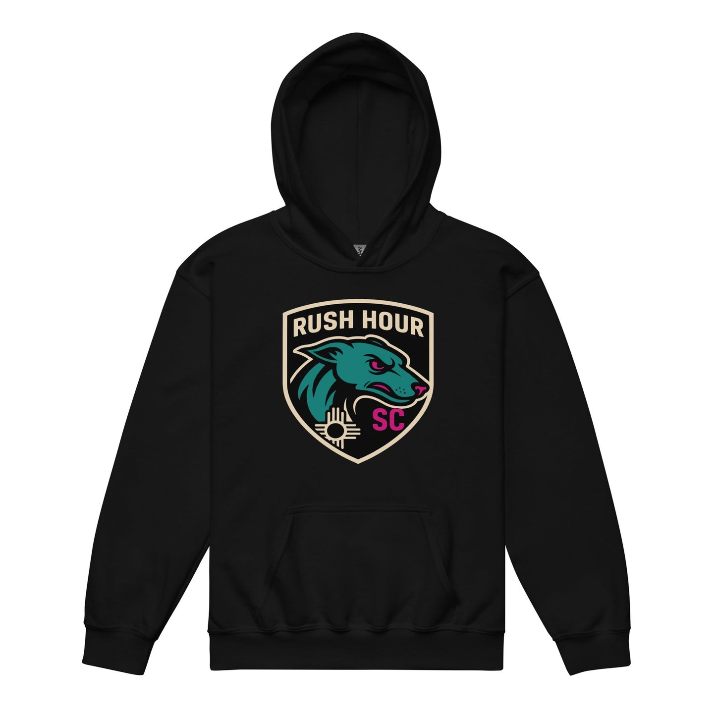 Classic | Youth Hoodie | Rush Hour | Badge Logo
