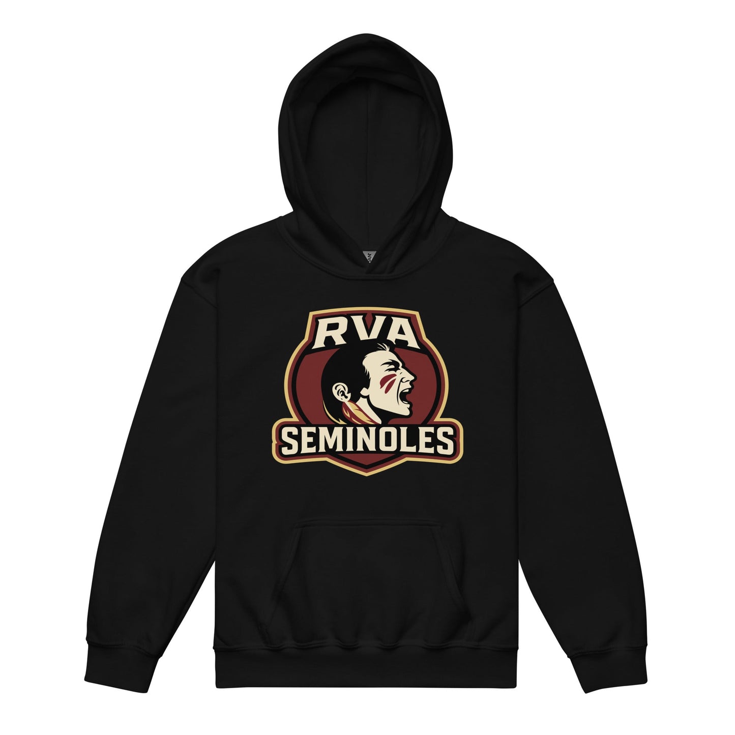 Classic | Youth Hoodie | RVA Seminoles | Mascot Logo