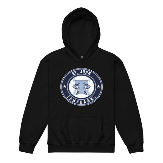 Classic | Youth Hoodie | Saint John Tomahawks | Badge Logo