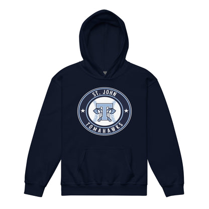 Classic | Youth Hoodie | Saint John Tomahawks | Badge Logo