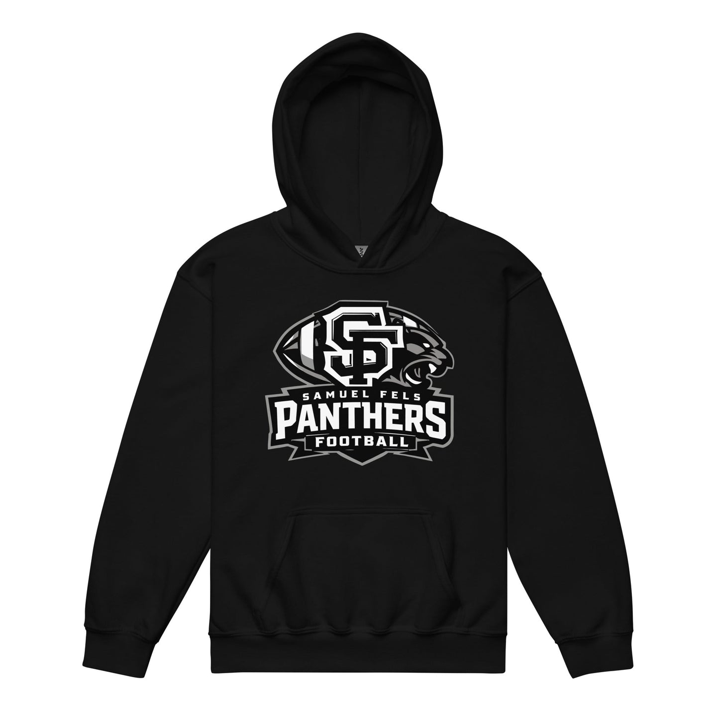 Classic | Youth Hoodie | Samuel Fels Football | Emblem Logo