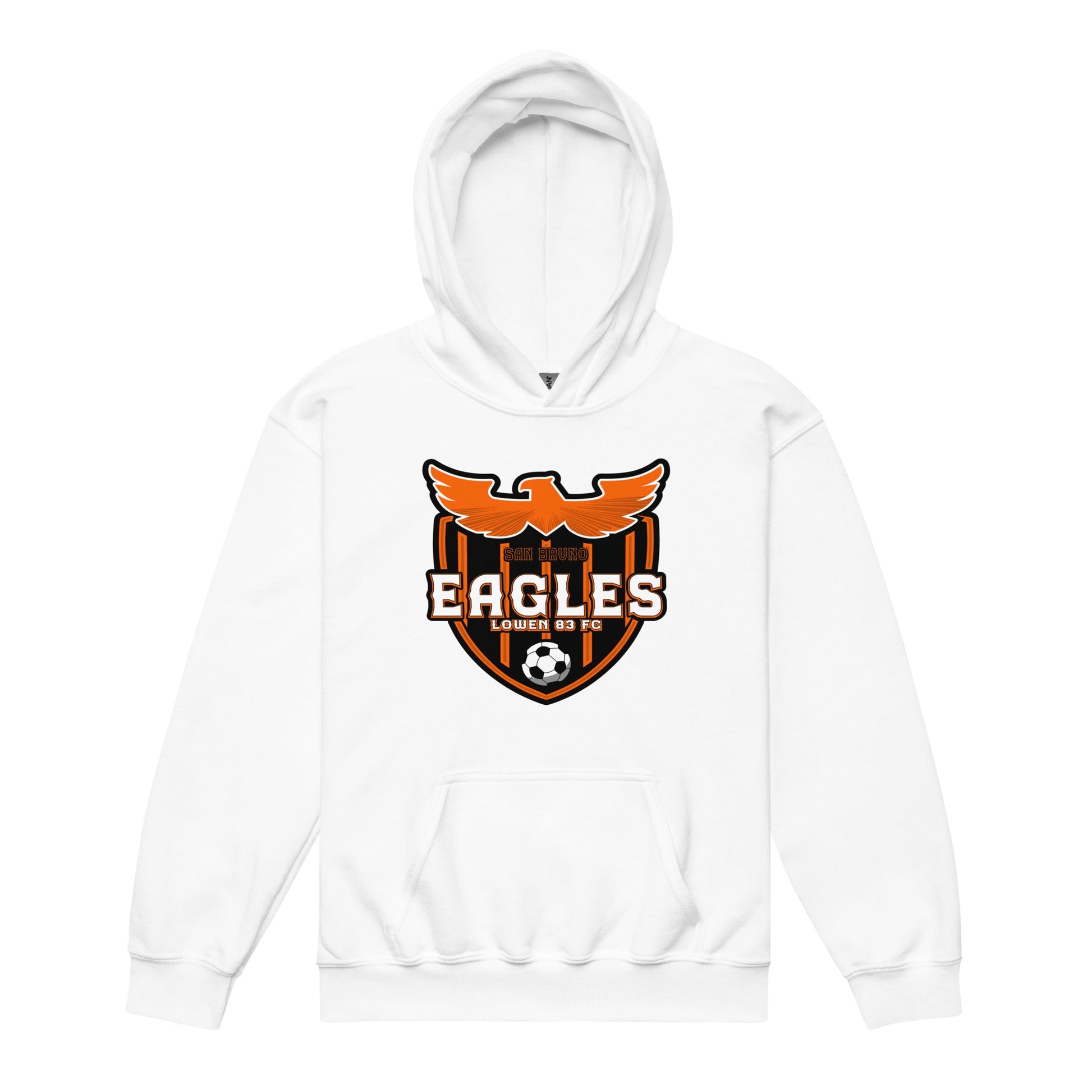 Classic | Youth Hoodie | San Bruno Eagles | Shield Logo