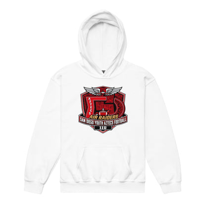 Classic | Youth Hoodie | San Diego Youth Aztecs Football 11u Air Raiders | Shield Logo