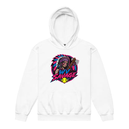 Classic | Youth Hoodie | Savage | Crest Logo