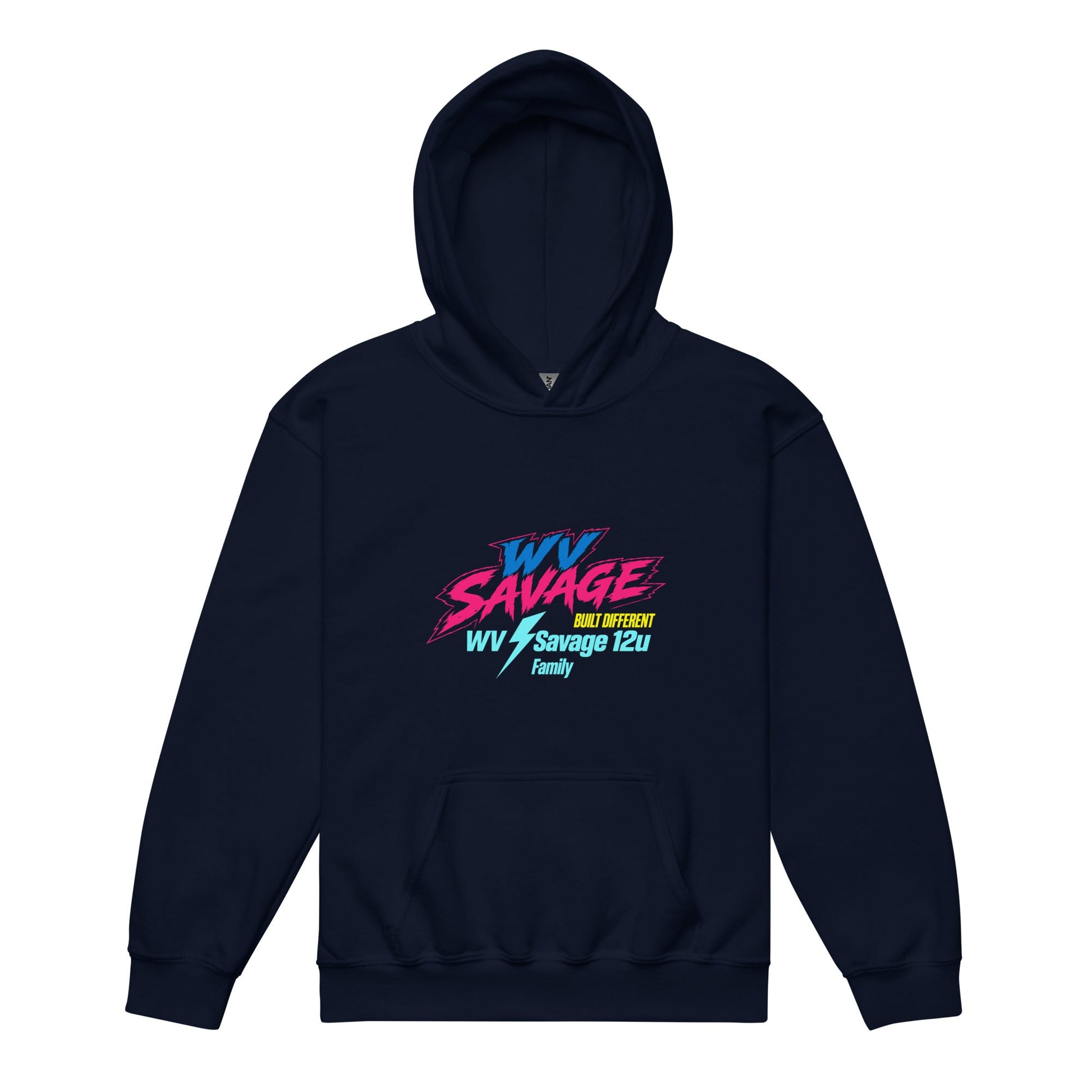 Classic | Youth Hoodie | Savage | Modern Text Logo