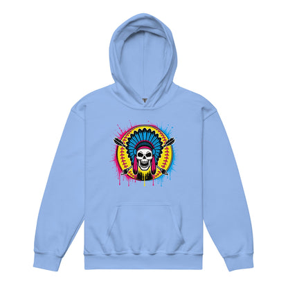 Classic | Youth Hoodie | Savage Softball | Emblem Logo