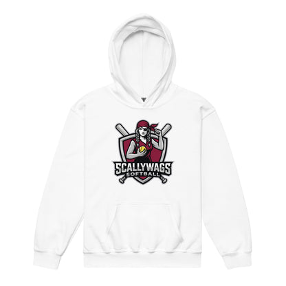 Classic | Youth Hoodie | Scallywags Softball | Crest Logo