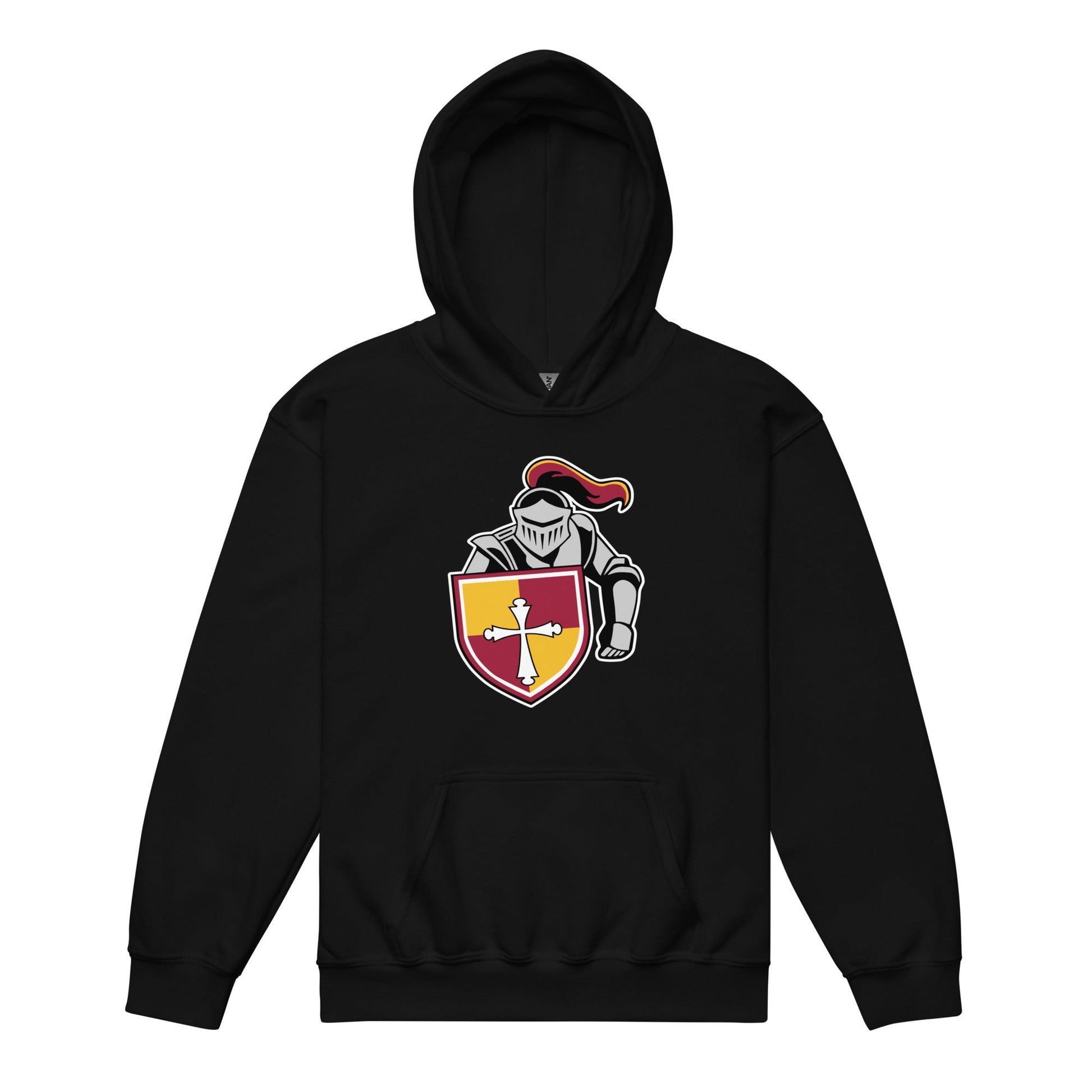 Classic | Youth Hoodie | Scecina High School Track and Field | Crusader Logo