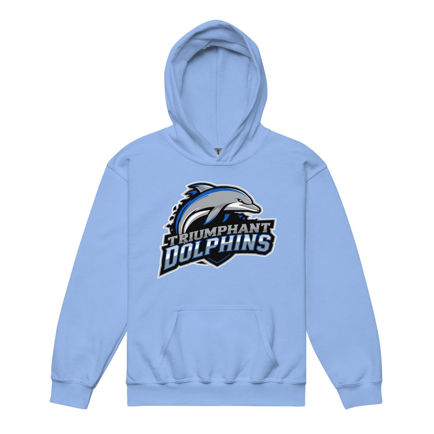 Classic | Youth Hoodie | SE Triumphant Dolphins | Dolphins Mascot Logo