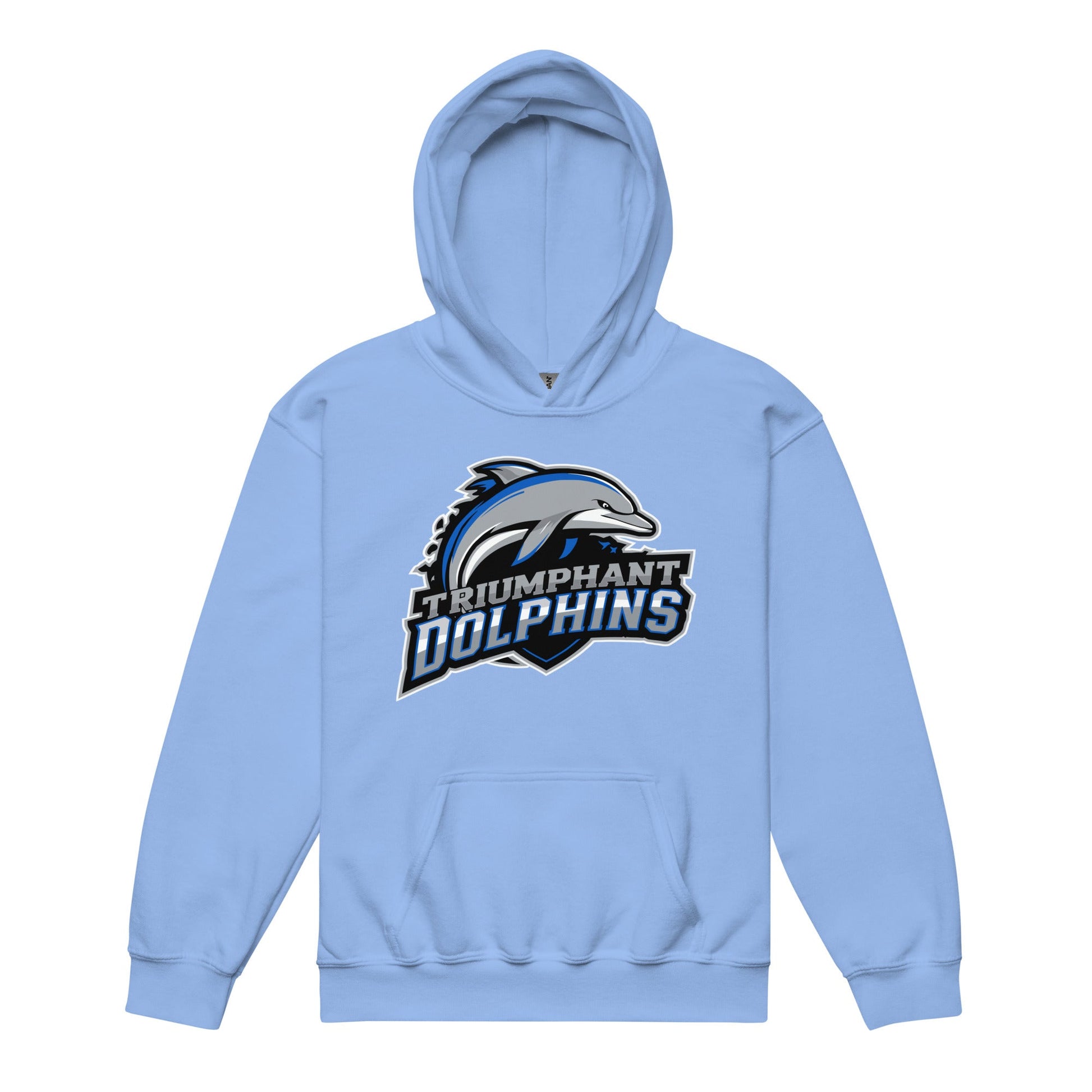 Classic | Youth Hoodie | SE Triumphant Dolphins | Dolphins Mascot Logo