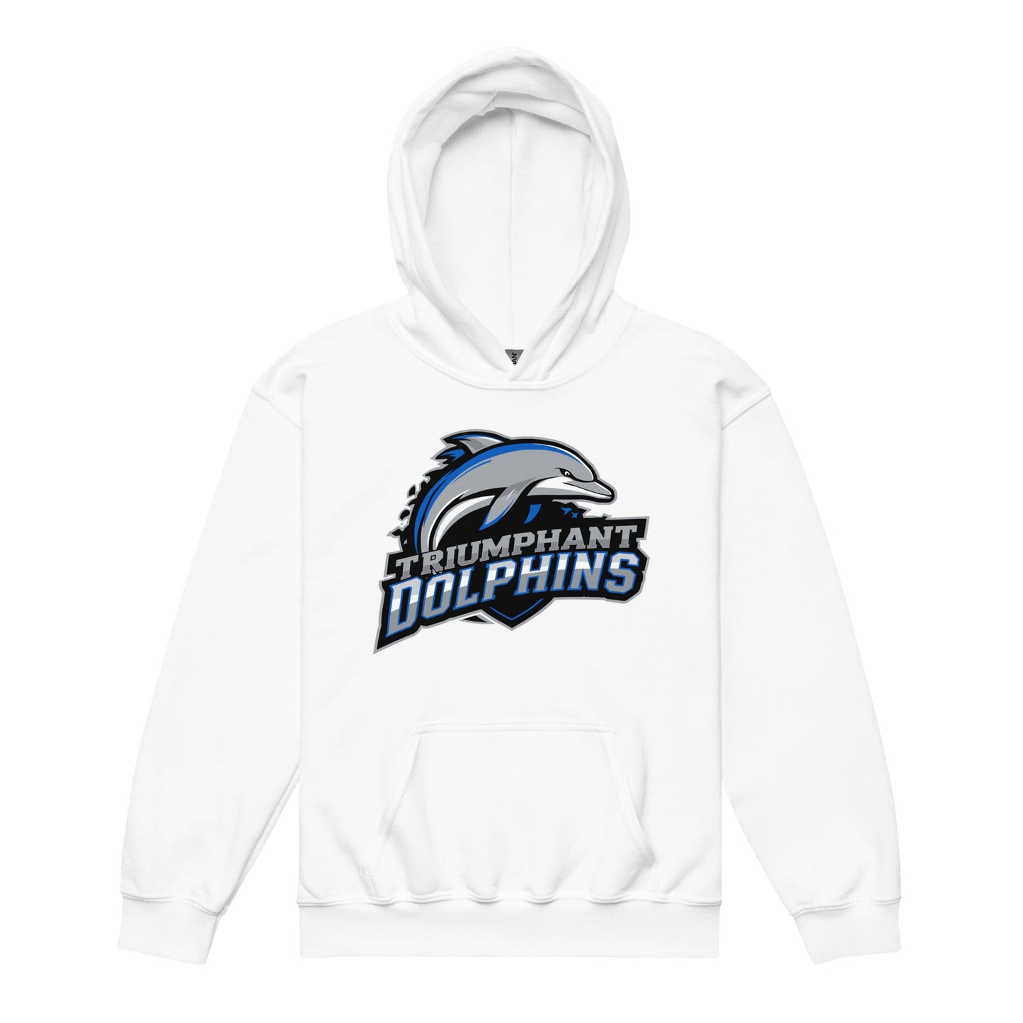 Classic | Youth Hoodie | SE Triumphant Dolphins | Dolphins Mascot Logo