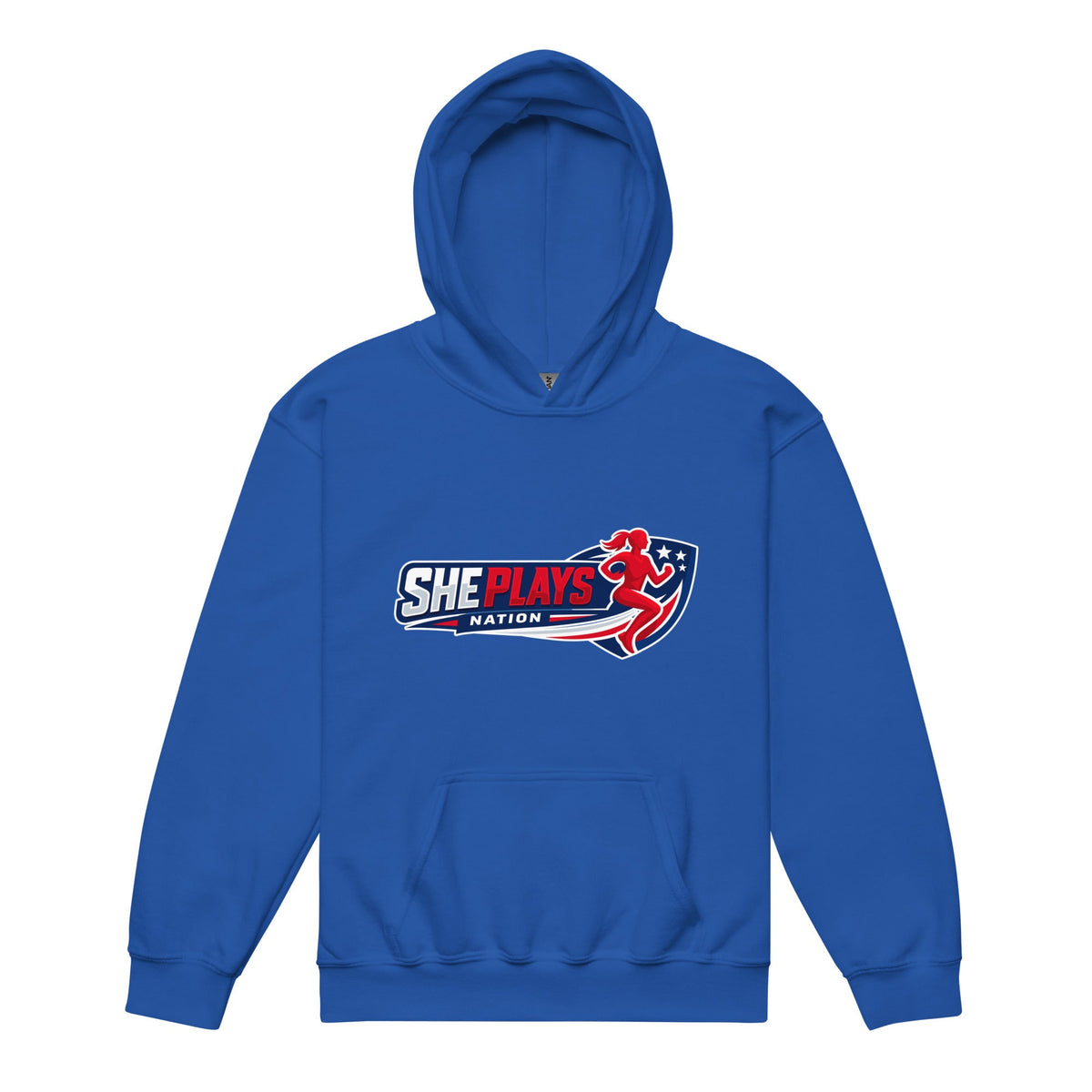 Classic | Youth Hoodie | She Plays Nation | Crest Logo
