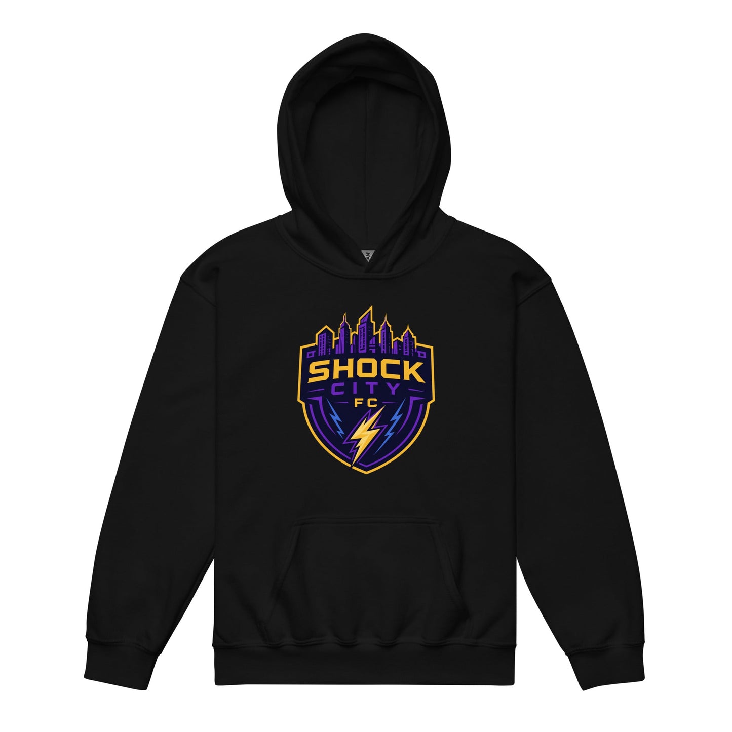 Classic | Youth Hoodie | Shock City FC | Crest Logo