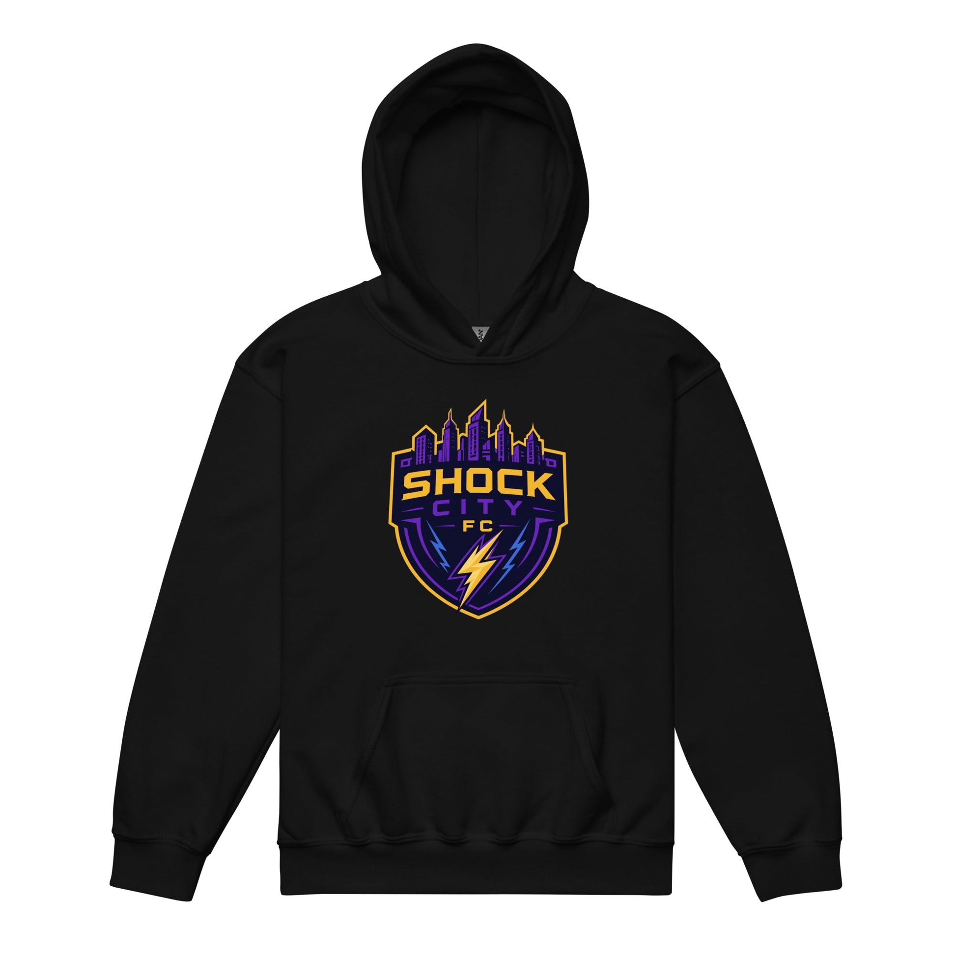Classic | Youth Hoodie | Shock City FC | Crest Logo
