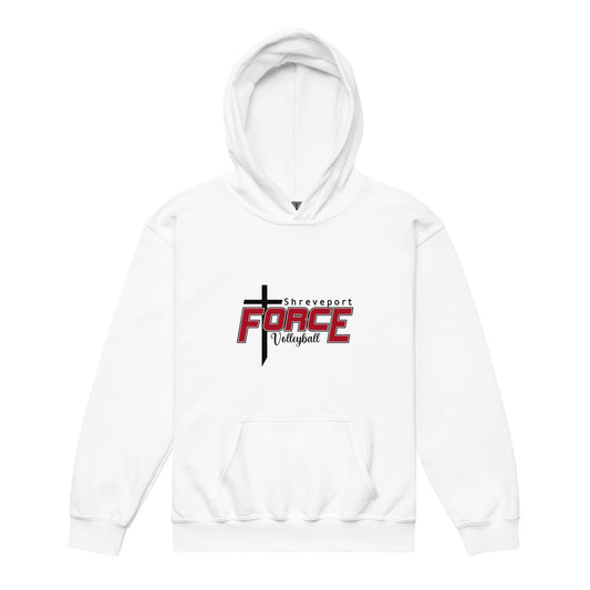 Classic | Youth Hoodie | Shreveport Force Volleyball | Crest Logo