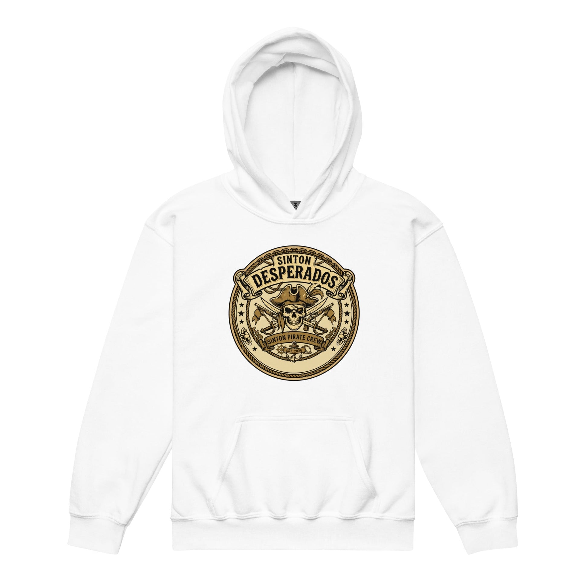 Classic | Youth Hoodie | Sinton Desperados Baseball | Badge Logo
