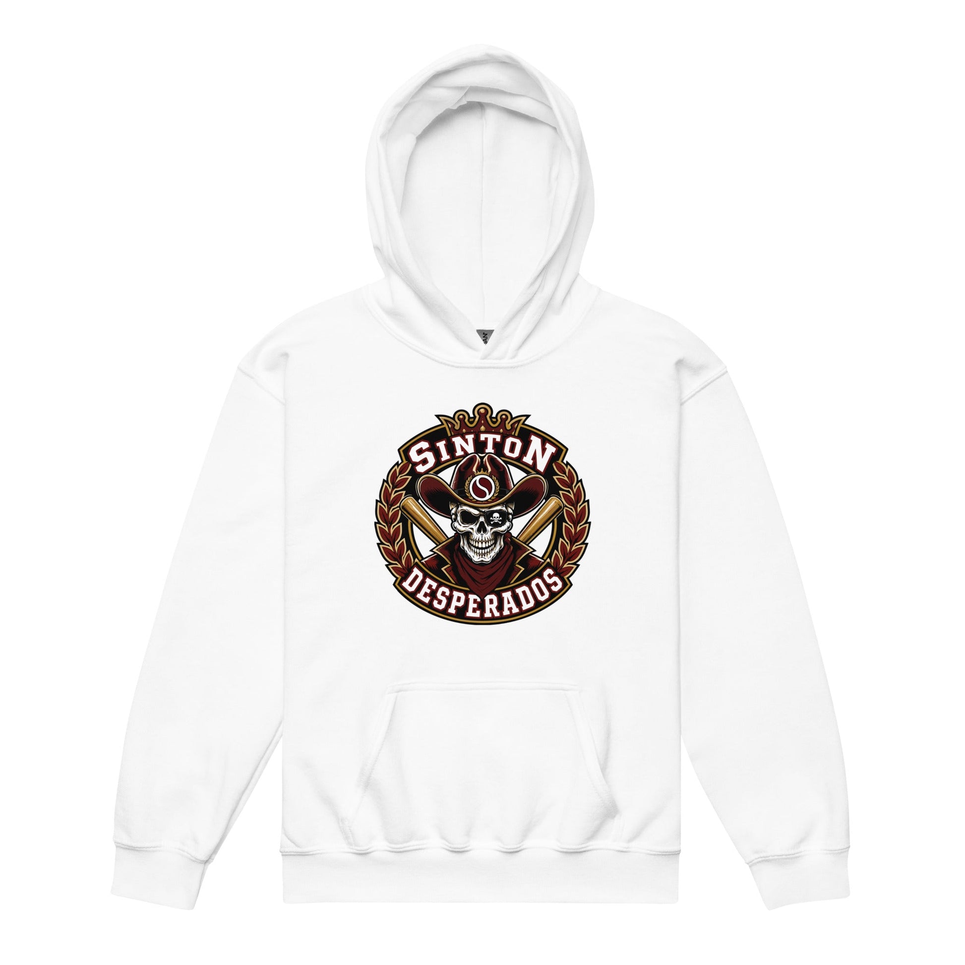 Classic | Youth Hoodie | Sinton Desperados Baseball | Ridge Varsity Logo