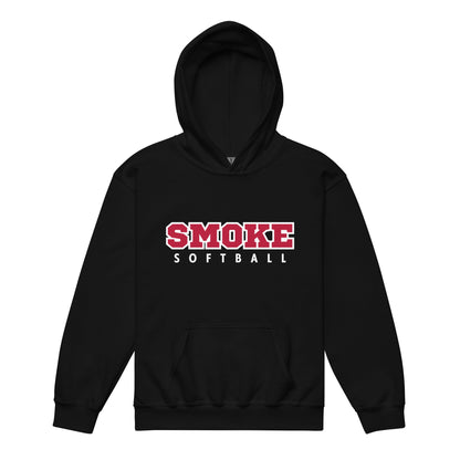 Classic | Youth Hoodie | Smoke 14U Softball | Modern Script Logo