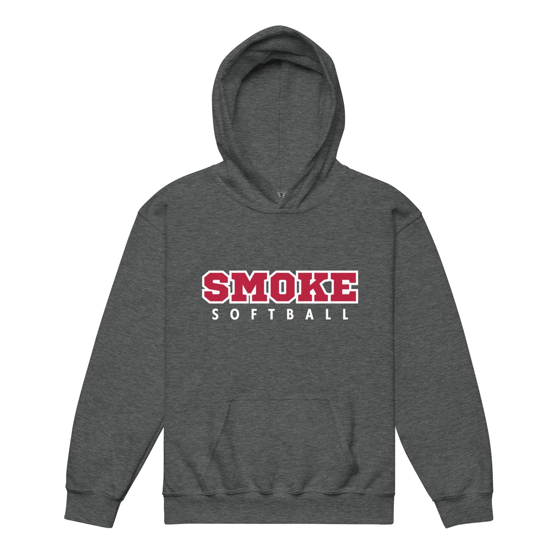 Classic | Youth Hoodie | Smoke 14U Softball | Modern Script Logo