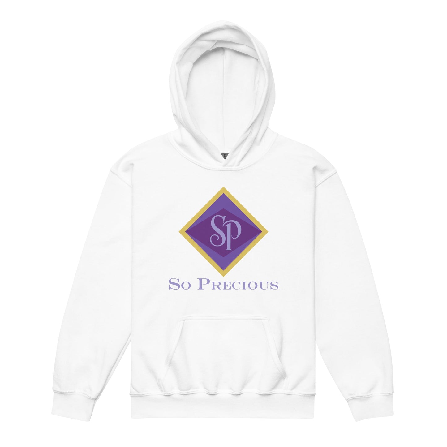 Classic | Youth Hoodie | So Precious Goods | Amethyst Aura Logo
