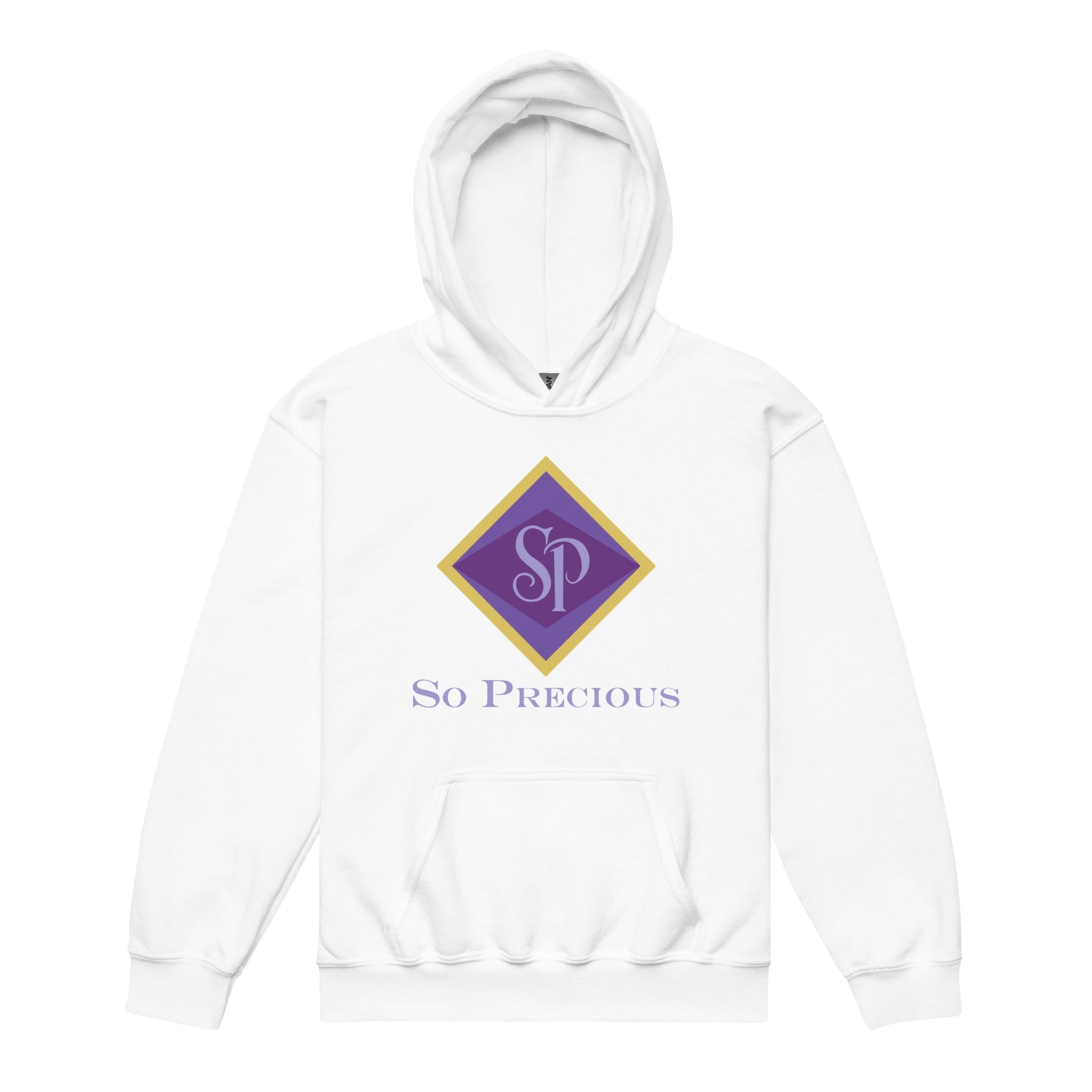 Classic | Youth Hoodie | So Precious Goods | Amethyst Aura Logo