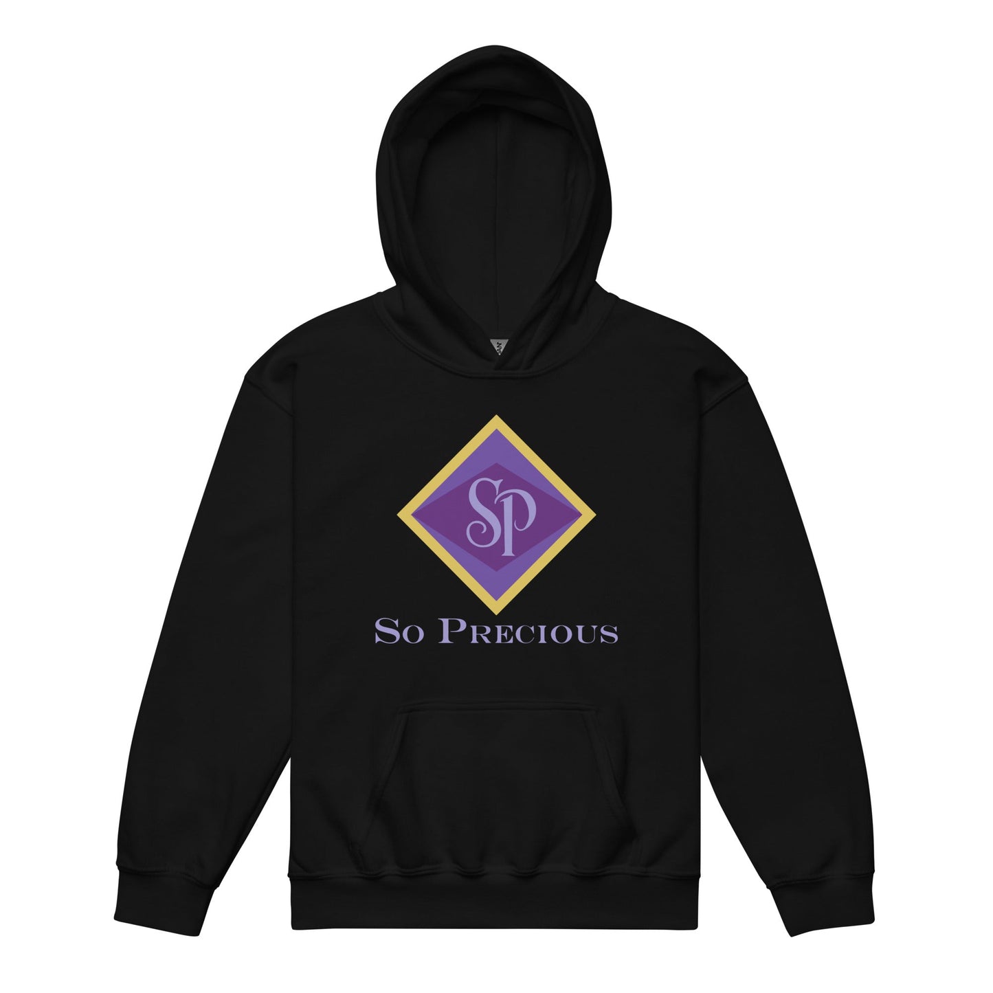 Classic | Youth Hoodie | So Precious Goods | Amethyst Aura Logo