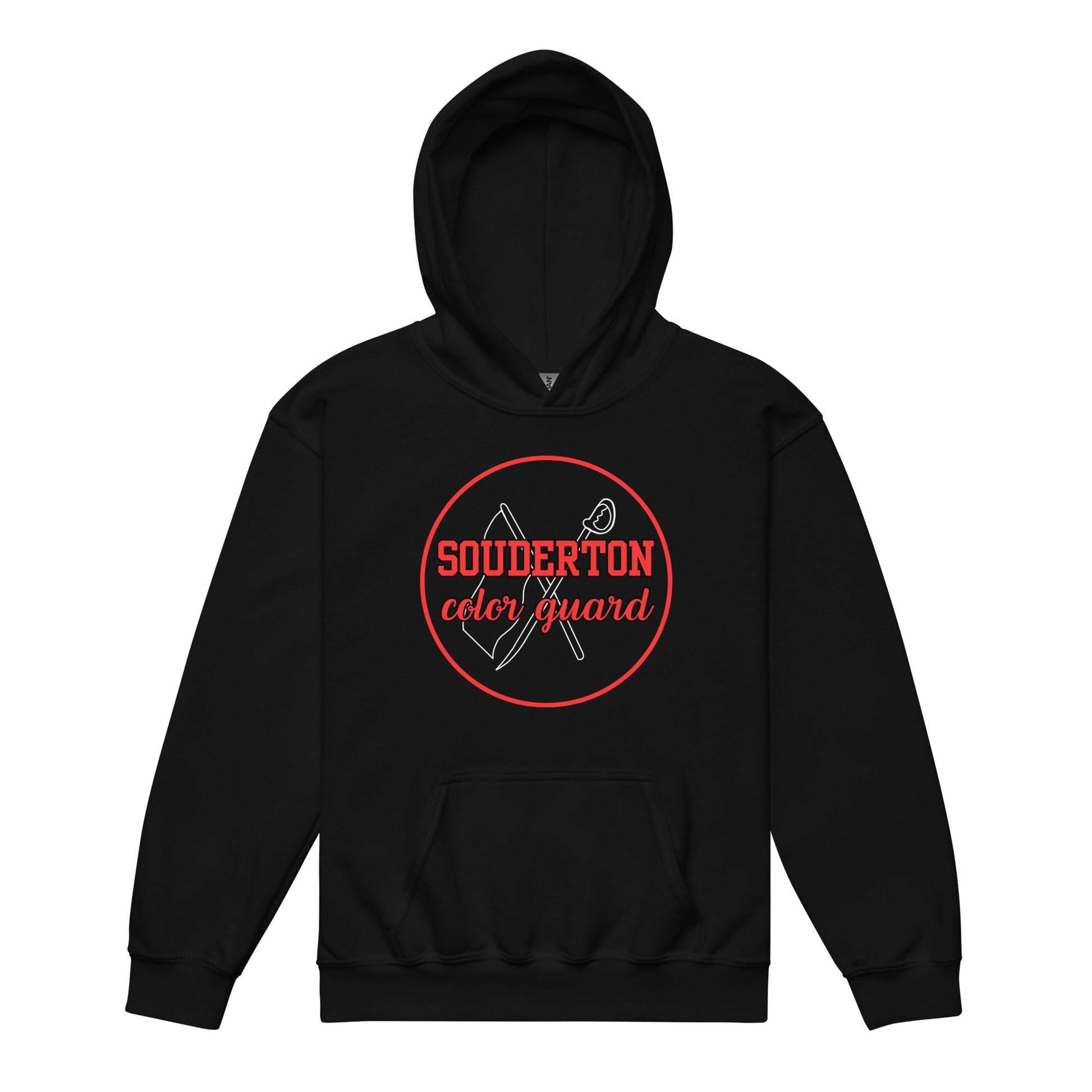 Classic | Youth Hoodie | Souderton Color Guard | Badge Logo