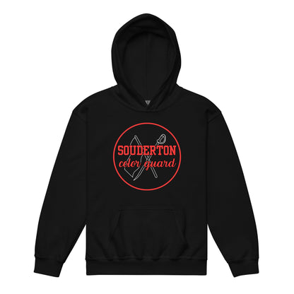 Classic | Youth Hoodie | Souderton Color Guard | Badge Logo