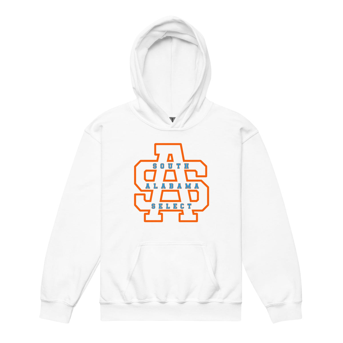 Classic | Youth Hoodie | South Alabama Select 8U | Letter Crest Logo