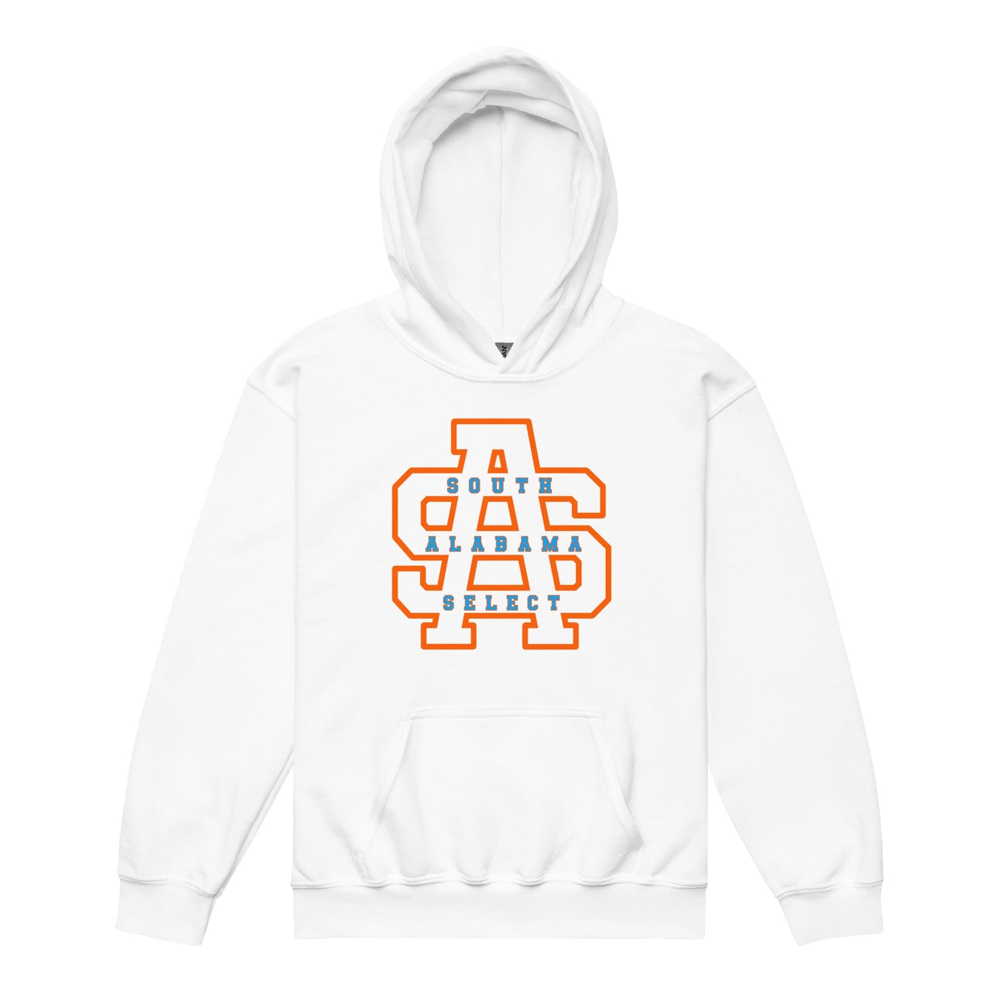 Classic | Youth Hoodie | South Alabama Select 8U | Letter Crest Logo