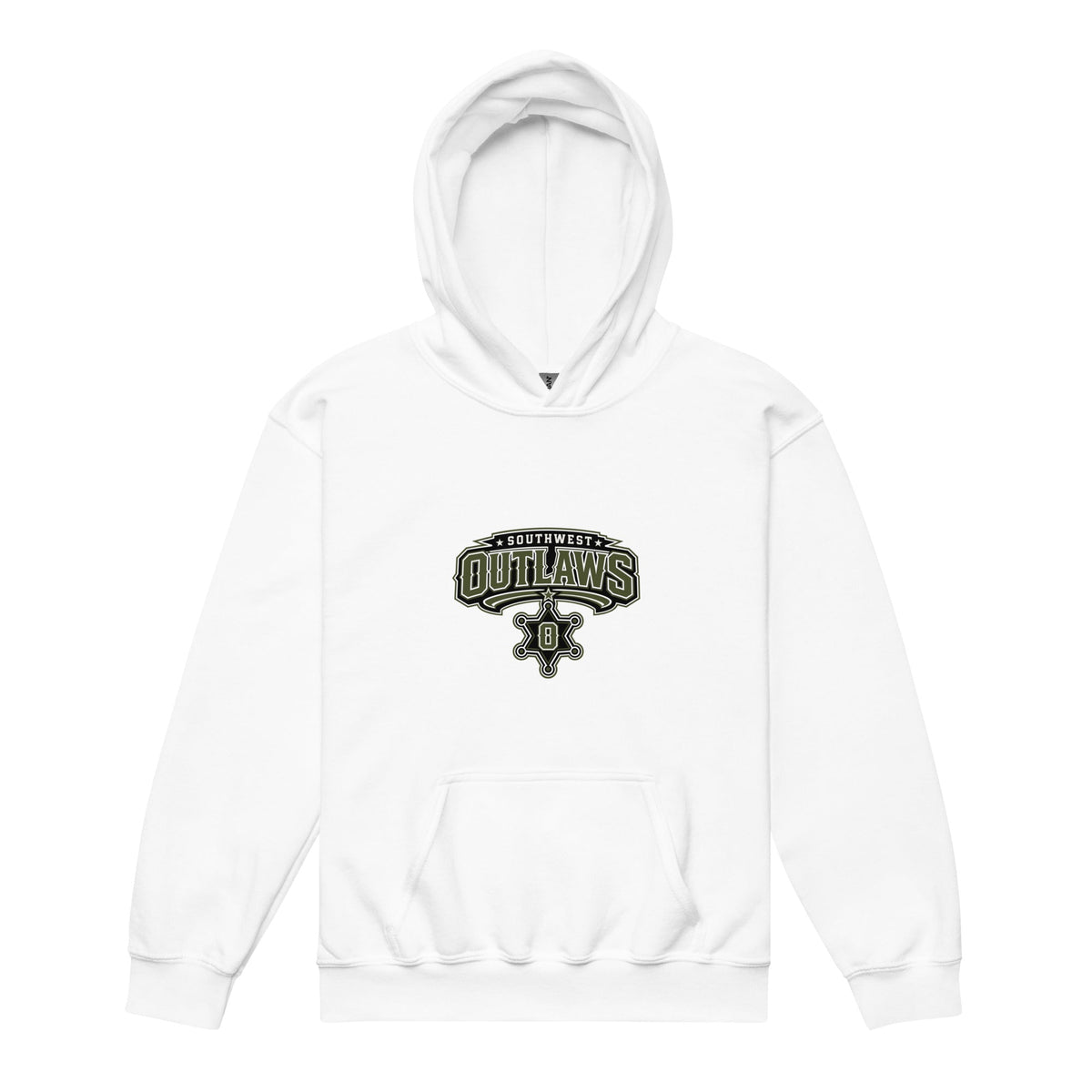 Classic | Youth Hoodie | Southwest Outlaws | Frontier Athletics Logo