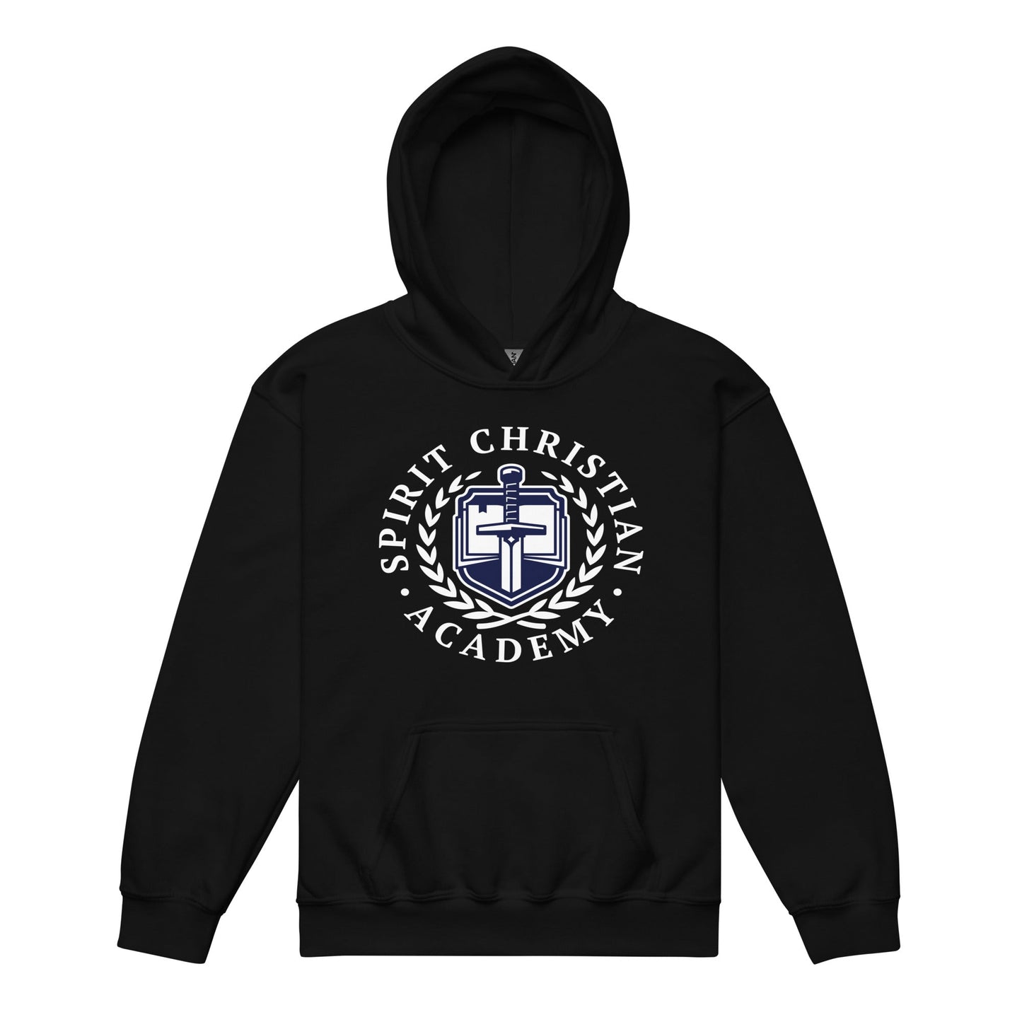 Classic | Youth Hoodie | Spirit Christian Academy | White Script Logo