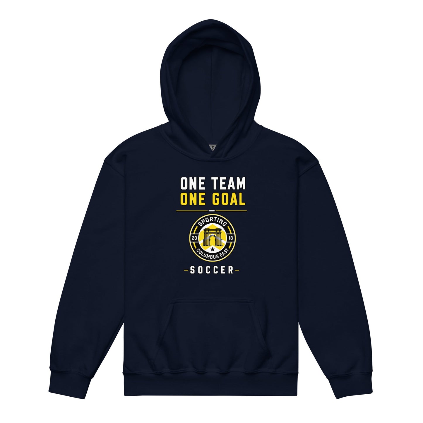Classic | Youth Hoodie | Sporting Columbus East | Crest Logo